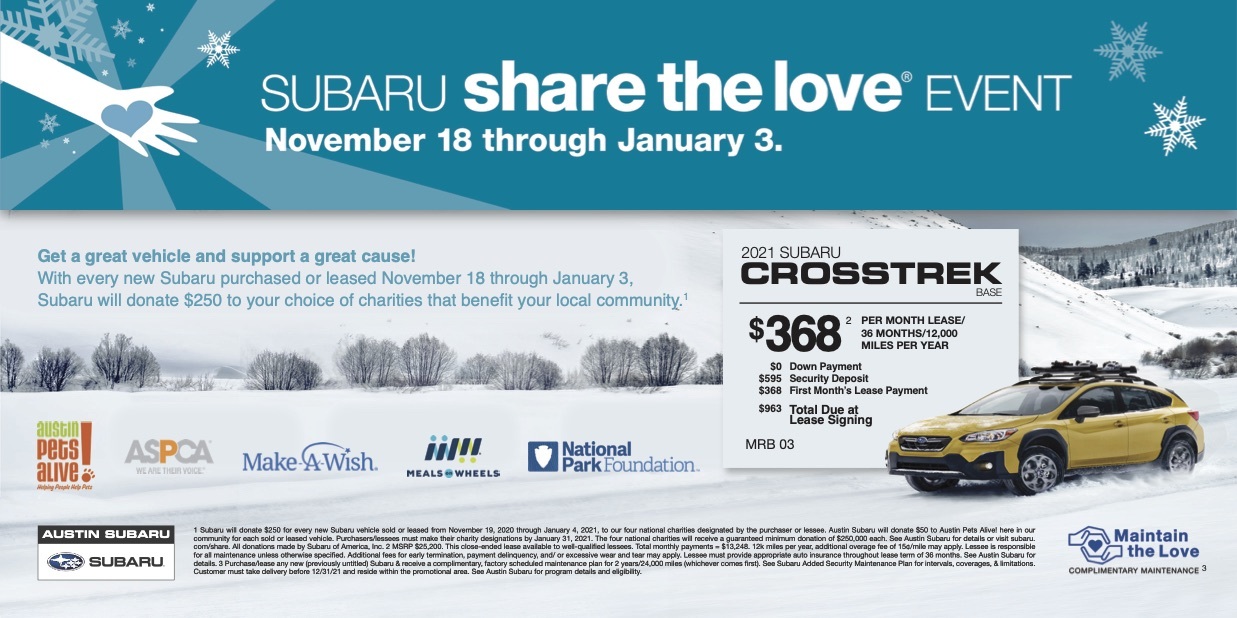 Share the Love with Subaru