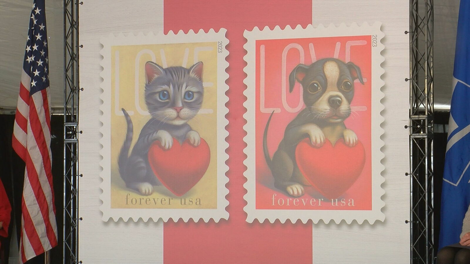 USPS Embraces Our Furry Friends with 'Love Forever' Stamps at Austin Pets Alive!