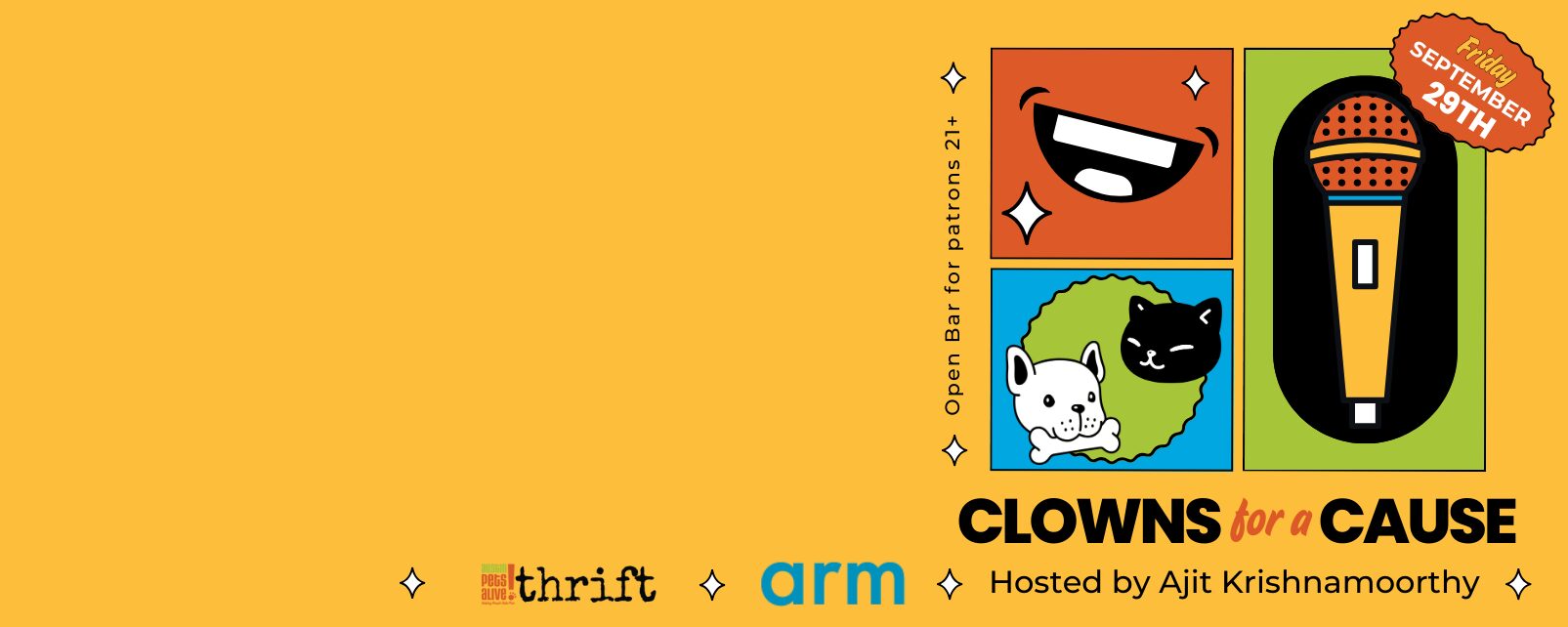 Clowns for a Cause Web Banner