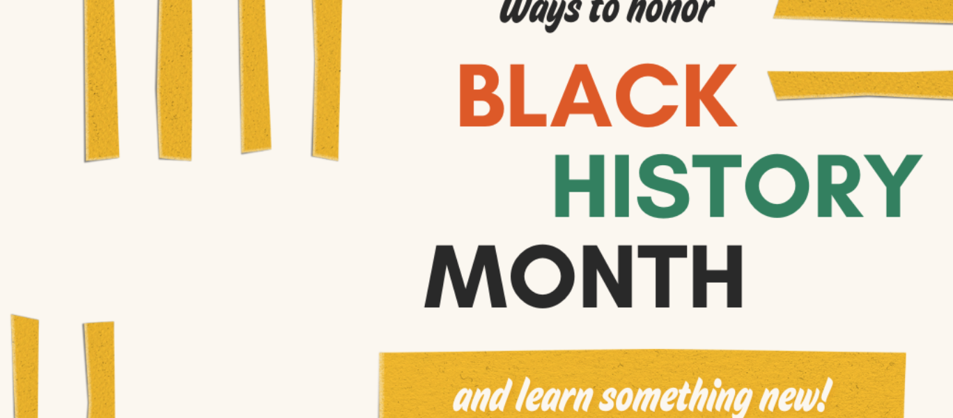 Black History Month Blog Banner
