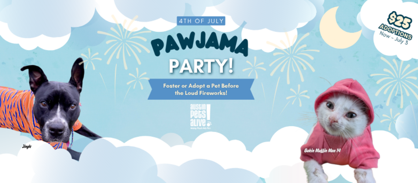 Pawjama Party July 4th blog banner 1